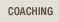 Coaching